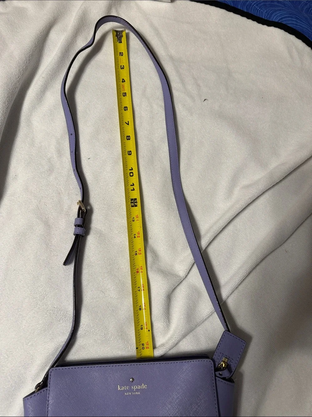 kate spade Lavender Saffiano Crossbody Bag